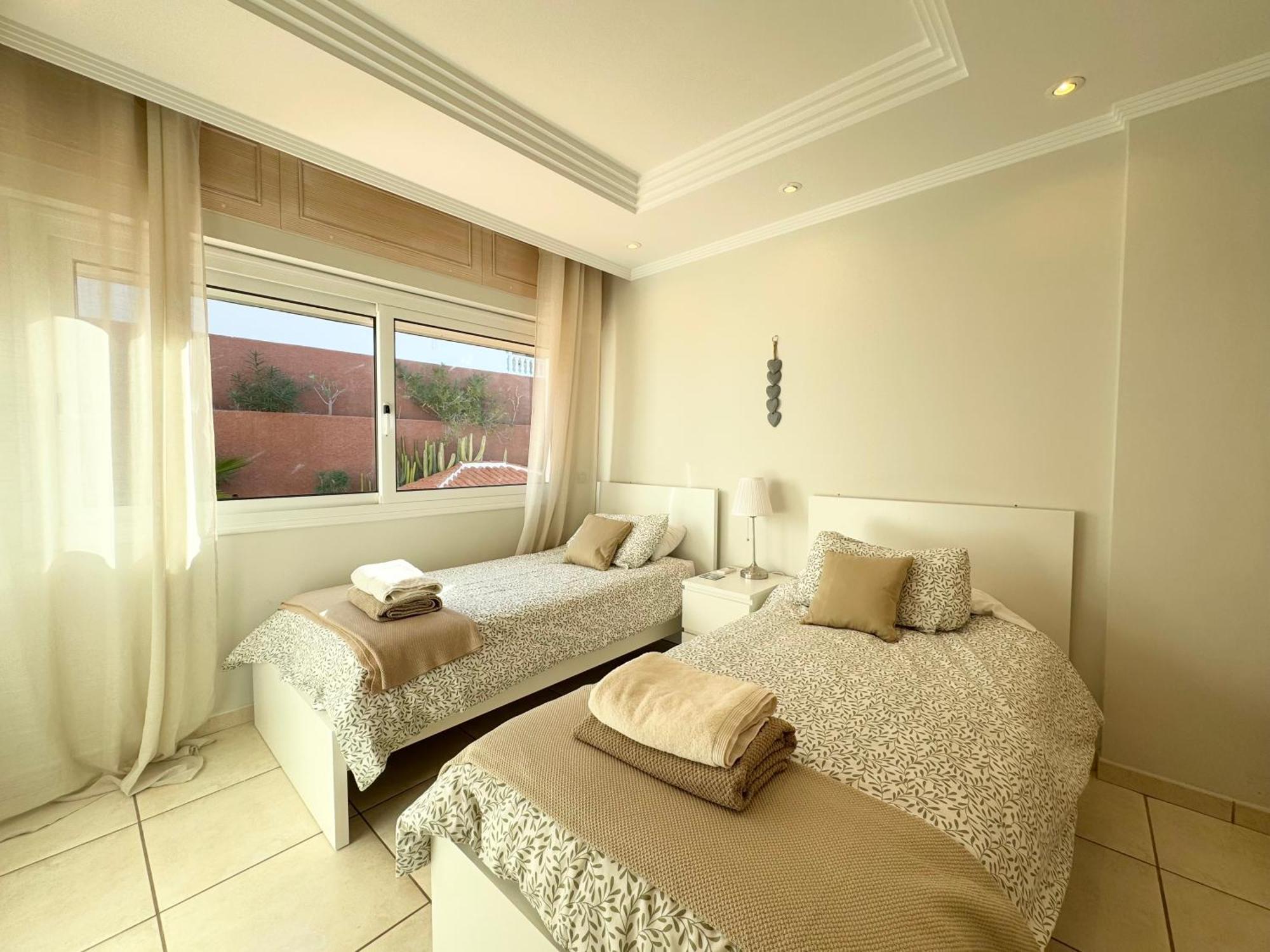 Villa Amorio A Spacious Modern Getaway With A Private Heated Pool & Sea Views Адехе Екстериор снимка